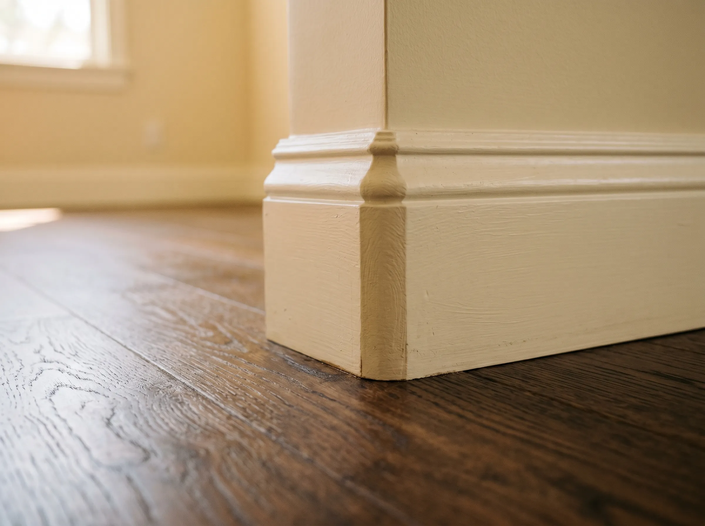 Crown molding detail